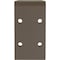 Ekena Millwork Embrey Steel Bracket, Hammered Brown 2"W x 6"D x 3 3/4"H BKTM02X06X03EBHBR - alternate 8